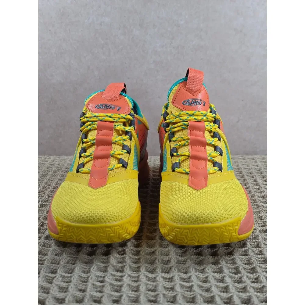 AND1 Charge Kids 5 – Brand New – Multi‑Color Basketball Shoe